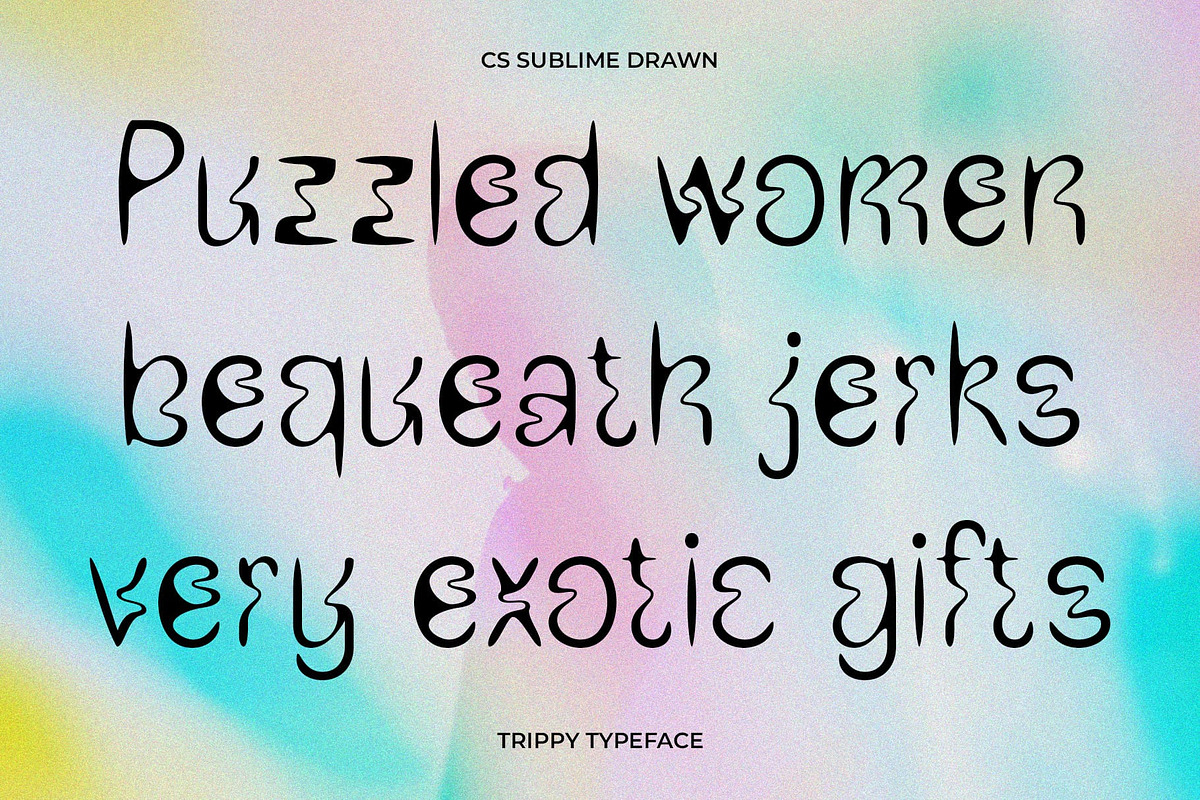 CS Sublime Drawn, a Sans Serif Font by Craft Supply Co. (Photo 7 of 8)