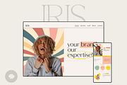 Iris Squarespace 7.1 Template, a Squarespace Template by Beliveart (Thumbnail 1 of 5)