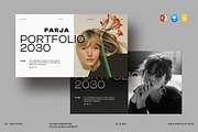 Farja Portfolio Presentation, a Presentation Template by Alvi-Studio (Thumbnail 1 of 8)
