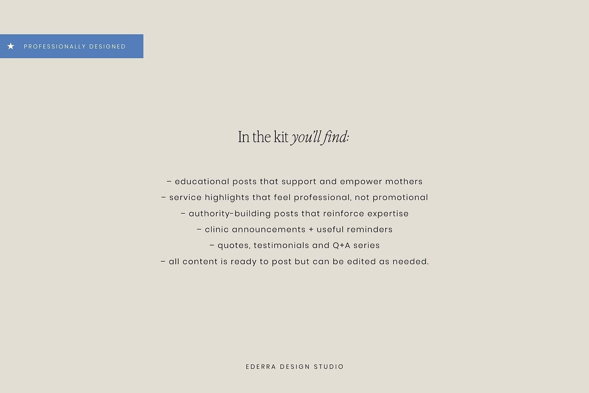 Lactation Consultant Templates, a Social Media Template by Ederra Design (Photo 4 of 7)