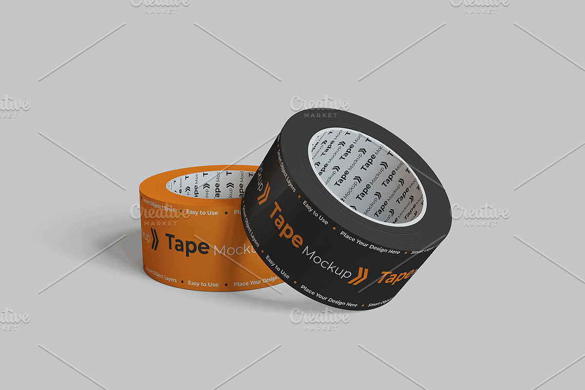 Duct Tape Mockup, a Packaging Mockup by Pixie Creative (Photo 3 of 4)