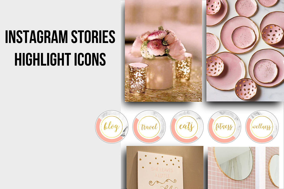 Instagram Story Highlight Icons, a Social Media Template by pixelonix (Photo 1 of 3)