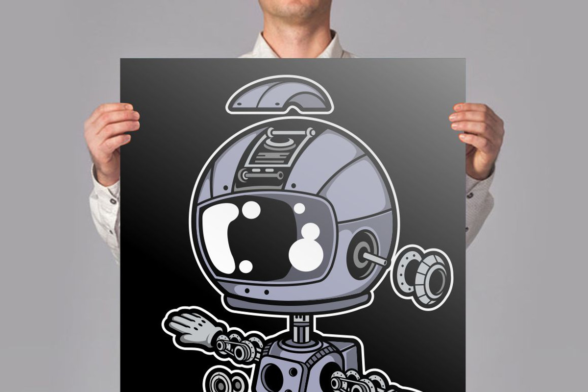 100 Astronaut Cartoon Designs Bundle, an Illustration by roach_graphic (Photo 11 of 16)