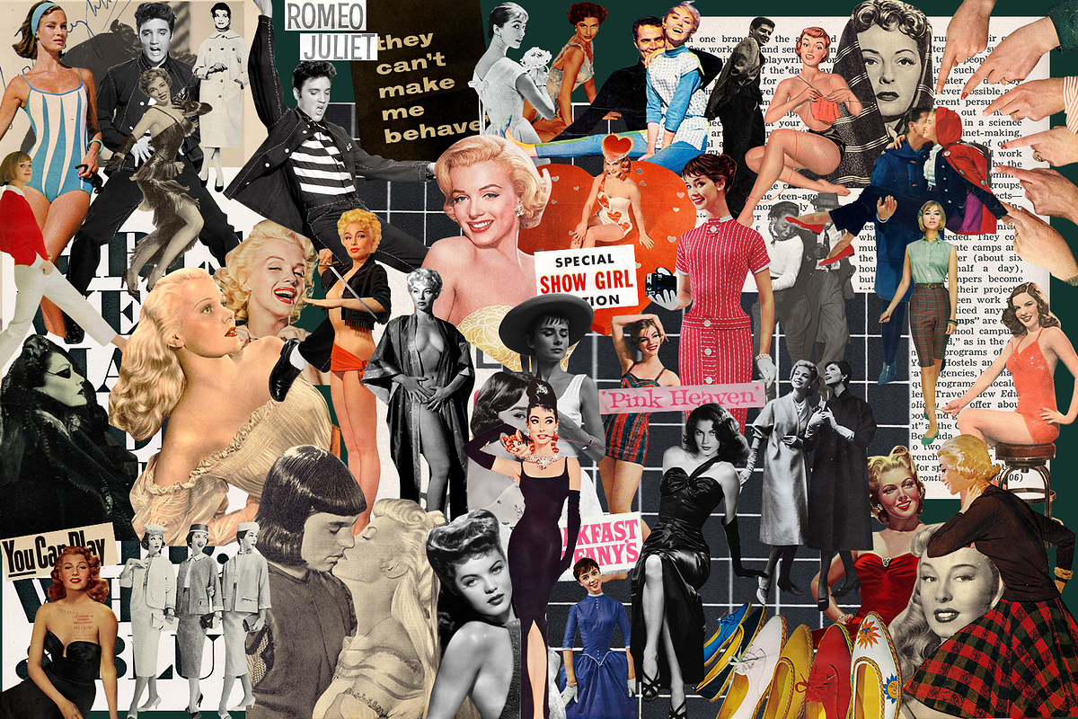 300+ Old Hollywood Collage Creator, an Object Graphic by Lilithcollageart (Photo 1 of 6)