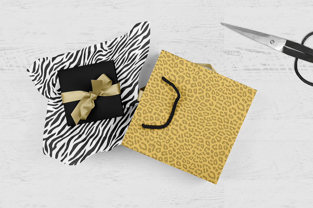 Animalistic Seamless Patterns Set, a Pattern Graphic by Curly_Pat (Photo 2 of 4)