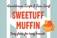 Sweetuff Muffin - Display Font