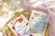 Watercolor Bright Wildflower Clipart, a Decorative Illustration by OKArtHub (Thumbnail 8 of 9)