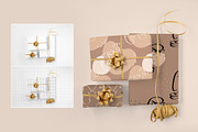 GIFT WRAP MOCKUPS | PSD, a Packaging Mockup by bazarova (Thumbnail 8 of 10)