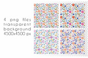 Spring Flowers Patterns, a Pattern Graphic by Anel_S (Thumbnail 6 of 6)