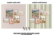 Mega Interior Frame Mockup Pack, a Household Mockup by Mockup Art Atelier (Thumbnail 55 of 60)