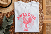 Awesome Sauce PNG, Retro Rooster, an Illustration by SharpMarketplace (Thumbnail 3 of 9)