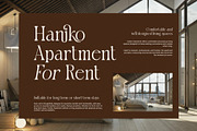Manillo Elegant Serif Font, a Serif Font by Graphicxell (Thumbnail 3 of 8)