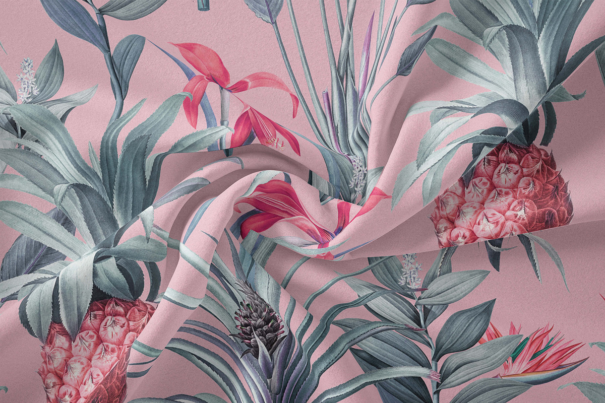 Ananas Mania Seamless Pattern, a Pattern Graphic by PrintyleStudio (Photo 15 of 21)