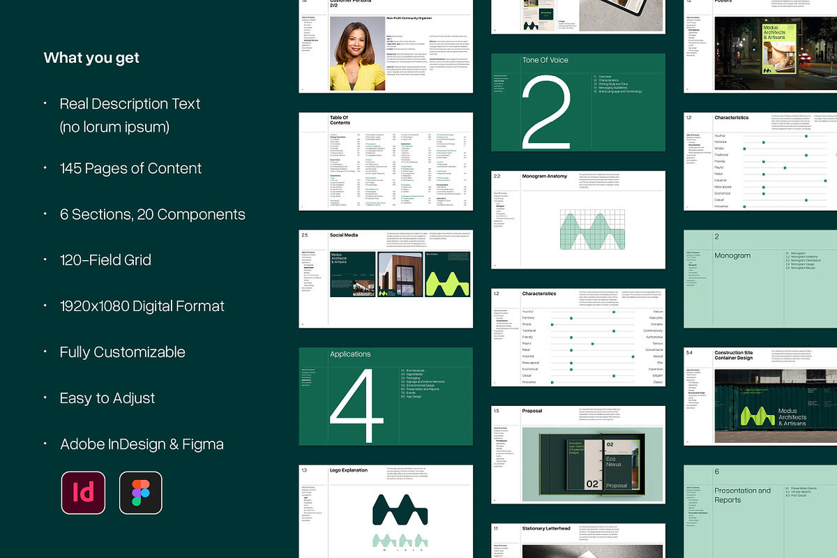 Massive | Brand Guidelines - Figma, a Presentation Template by Typefool's Shop (Photo 6 of 11)