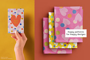 Hearts & Dots seamless patterns, a Pattern Graphic by iliveinoctober (Thumbnail 12 of 12)