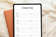 Contact List, a Stationery Template by DesignDevisers (Thumbnail 4 of 9)