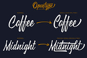 Brushing, a Script Font by Secondivison Supply (Thumbnail 4 of 8)