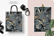 Indigo Jungle Tropical Seamles 2026, a Pattern Graphic by Luiz da Rolt Grathwohl (Thumbnail 15 of 24)
