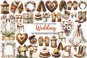 Nordic Wedding Day Clipart, an Illustration by Designworld (Thumbnail 1 of 5)