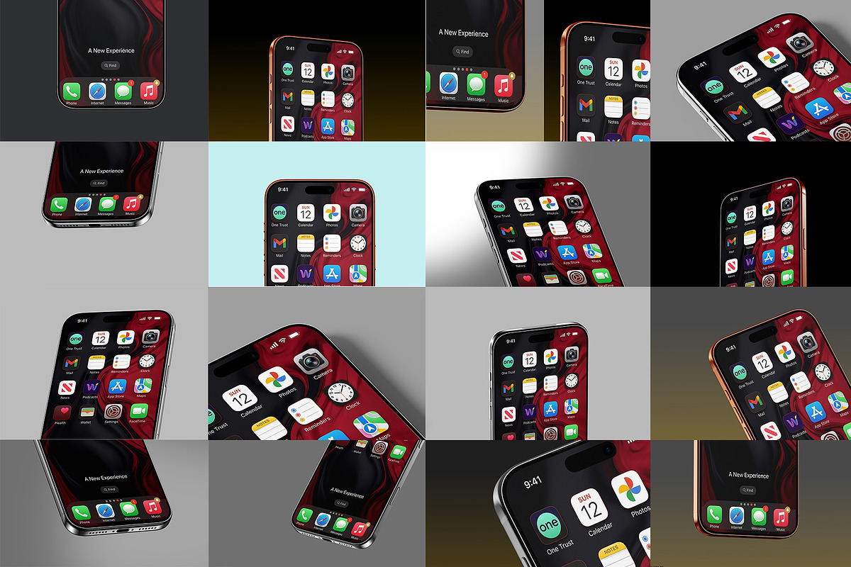 iPhone 17 Pro Max Close-up Mockup, an iPhone Mockup by pixelmock (Photo 2 of 22)