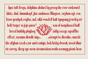 Tranquile | Vintage Display Serif, a Serif Font by Typoraith Co (Thumbnail 4 of 11)
