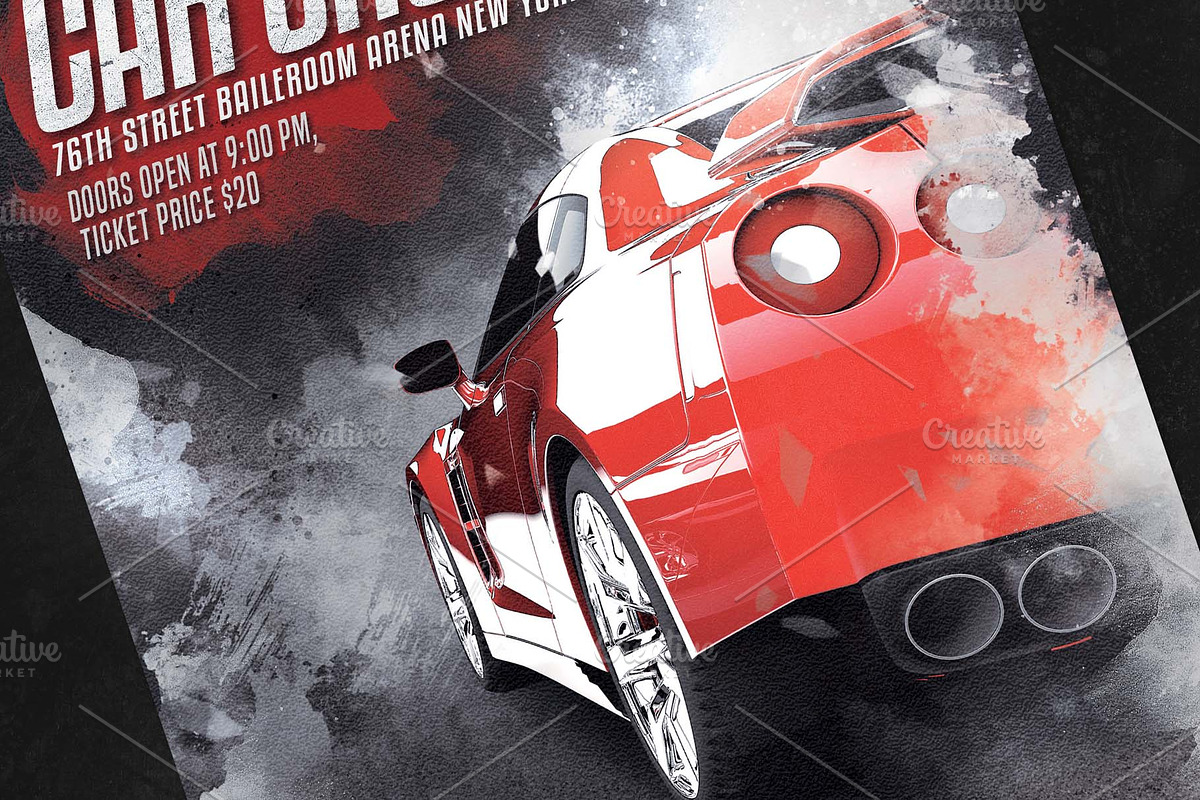 Car Show Flyer, a Flyer Template by Tarommir (Photo 3 of 3)