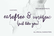 Mountain Brush Font, a Handwritten Font by plaidGecko (Thumbnail 3 of 7)