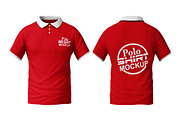 Polo T-Shirt Mockup, a Shirt Mockup by mockupbuys (Thumbnail 8 of 8)