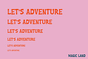 Magic Land, a Serif Font by Midnight Grim (Thumbnail 3 of 4)