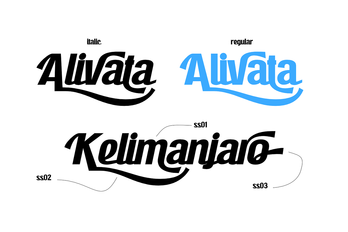 Lelagei, a Script Font by Gatype (Photo 4 of 9)