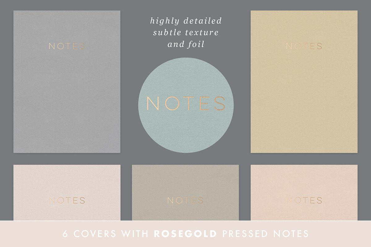 Digital Notebook Goodnotes Covers, a Stationery Template by By Lef Planning (Photo 3 of 5)
