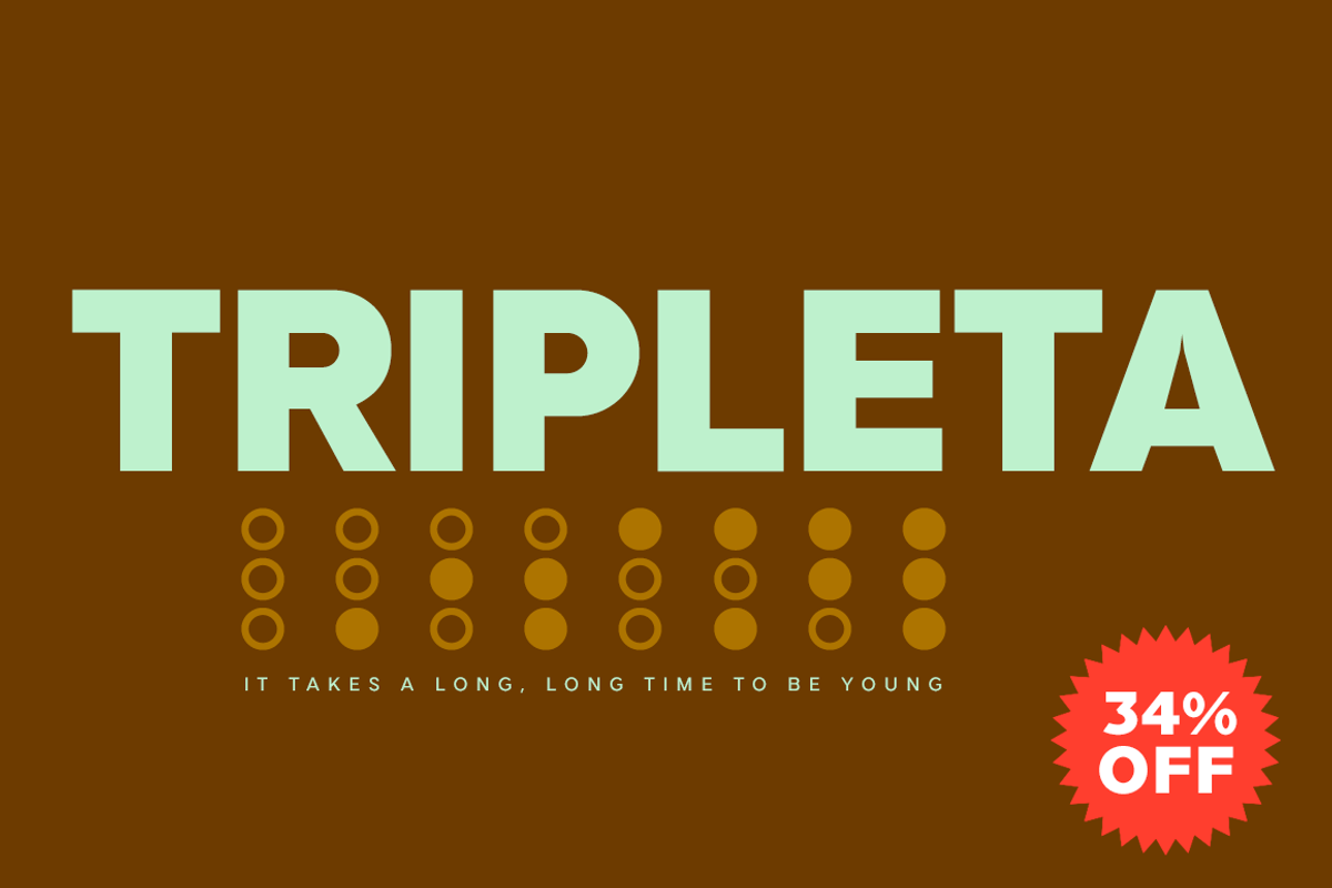 Tripleta Grotesk -8 fonts-, a Sans Serif Font by deFharo (Photo 5 of 9)
