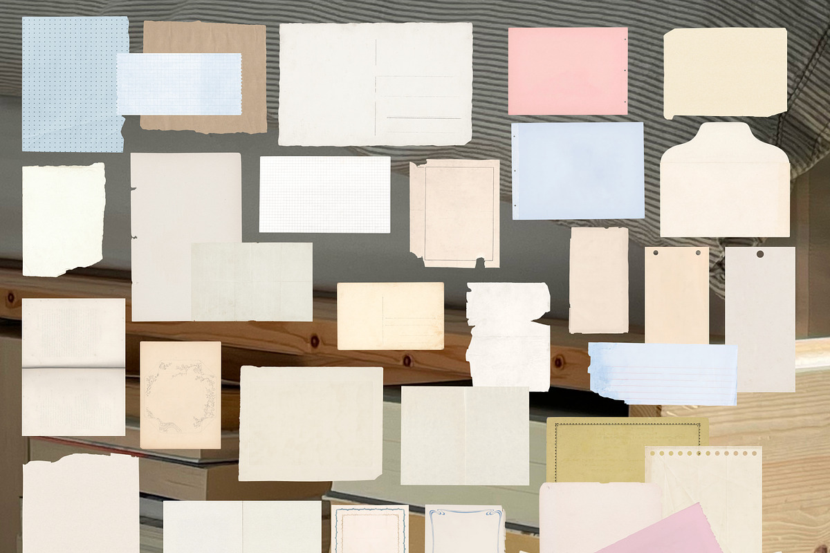 200+ Paper Archive Collection, an Object Graphic by Feelsoul (Photo 9 of 11)