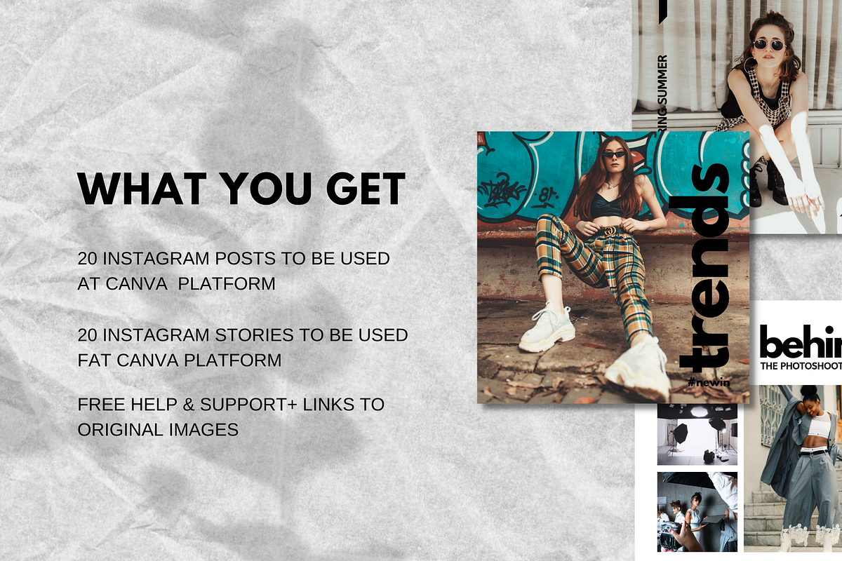CANVA| Underground Social Media Pack, a Social Media Template by 9inchideas (Photo 3 of 9)