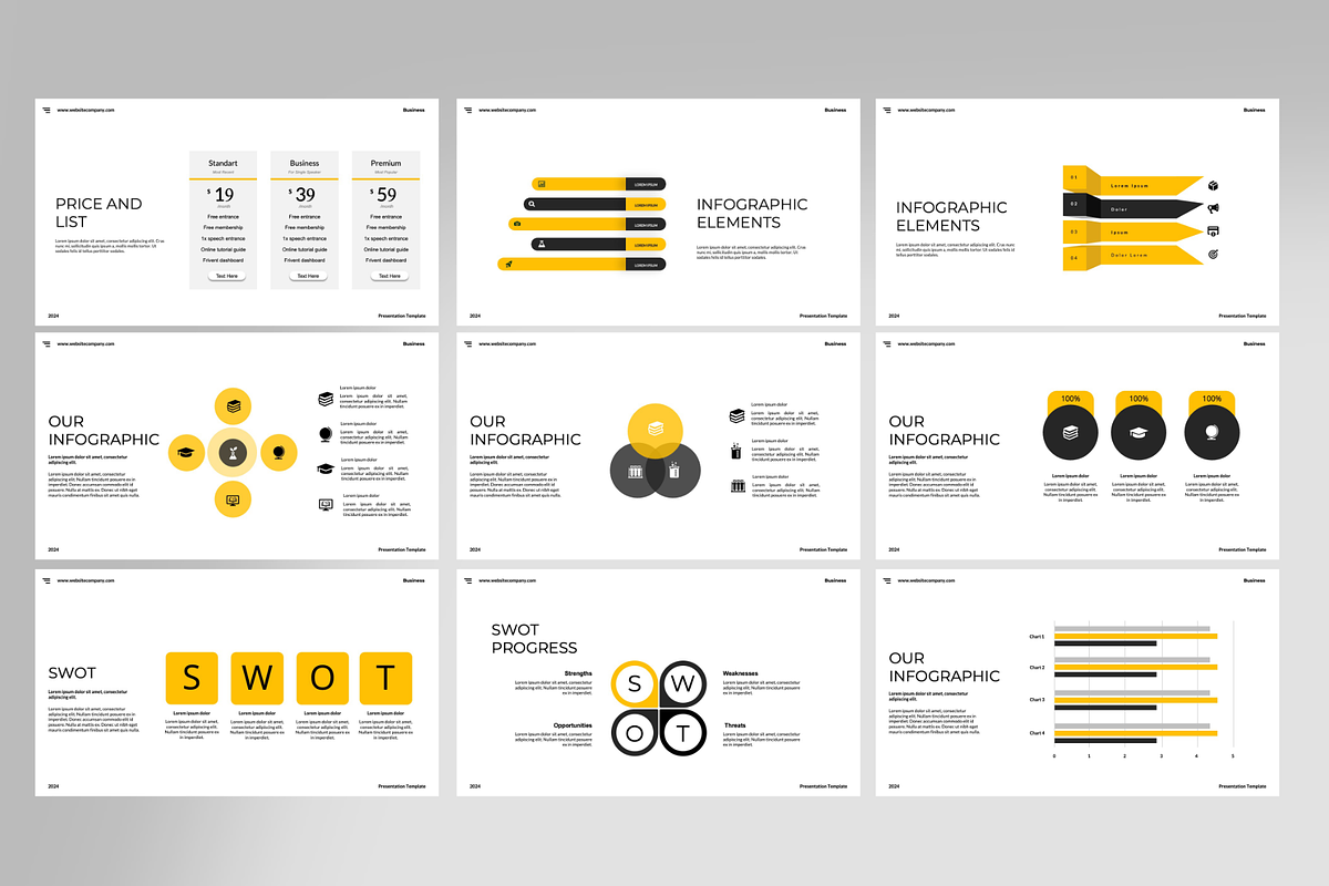Business Presentation Template, a Presentation Template by Spesifikstd (Photo 11 of 11)