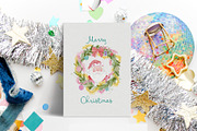 Watercolor christmas quirky holiday, an Object Graphic by Grace Noboa Illustrations (Thumbnail 8 of 20)