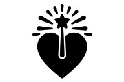 Flower Love Heart Silhouette, an Object Graphic by Gfx_Store (Thumbnail 7 of 15)