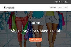 Shoppy- Responsive Email Template
