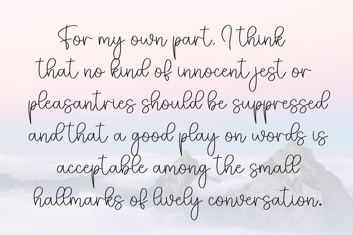 Hailey | Script Font, a Handwritten Font by Scratchones (Photo 6 of 9)