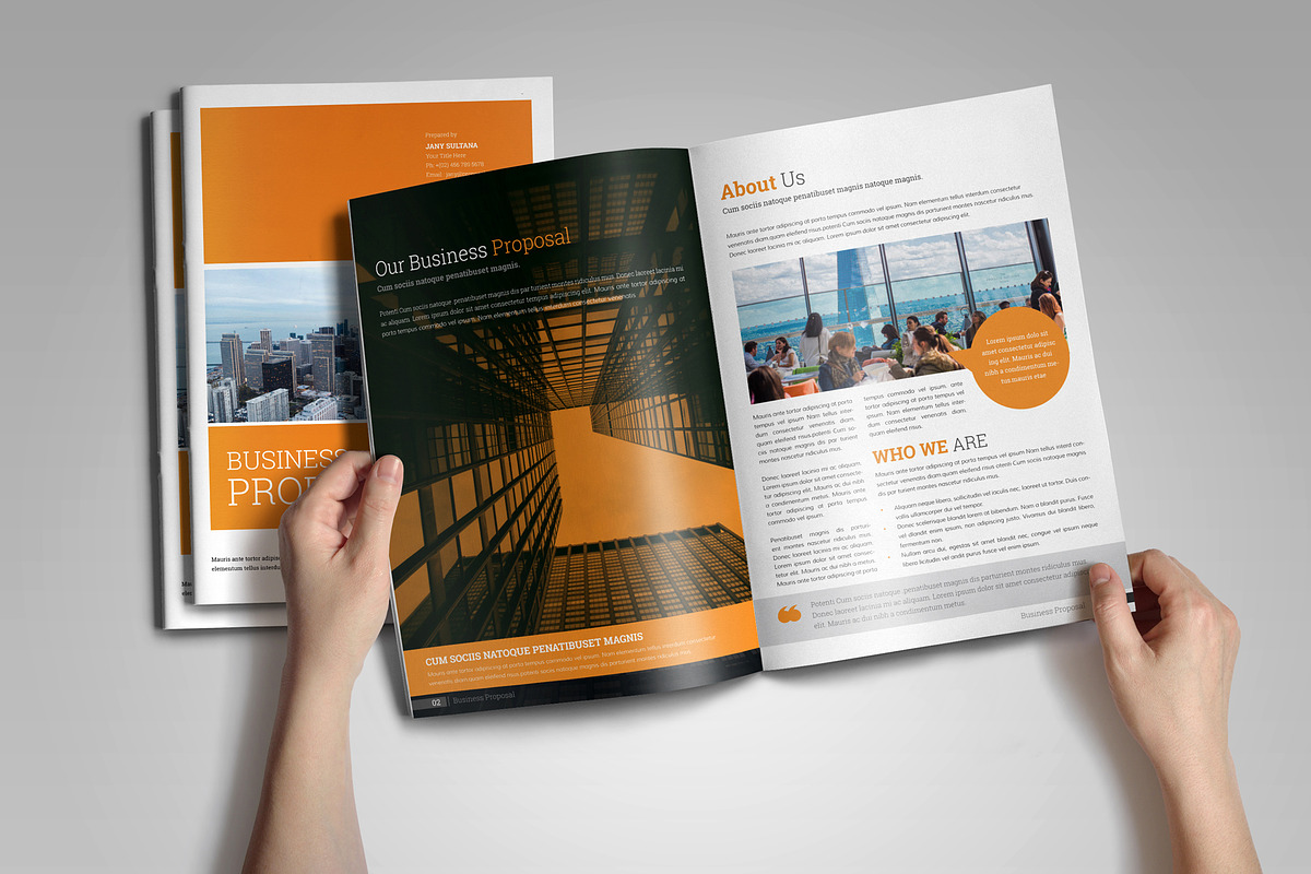 Project Proposal Template V5, a Brochure Template by JanySultana (Photo 13 of 14)