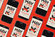 May Day Flyer Set, a Flyer Template by Aiyari Graphic (Thumbnail 2 of 3)