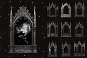 Gothic Medieval Frames, an Object Graphic by The Flossy Finch (Thumbnail 5 of 21)