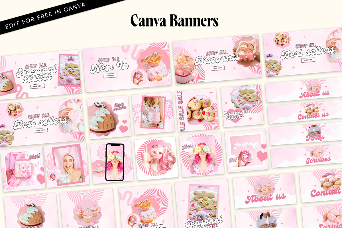 Pink Bakery Shopify Theme Store, a Shopify Template by Template Twist Shop (Photo 7 of 8)