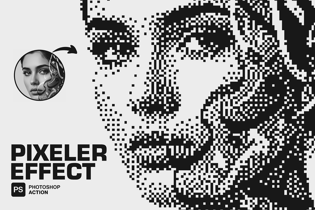 Pixeler Effect Photoshop Action, an Action Add-On by iHemalaya (Photo 5 of 7)