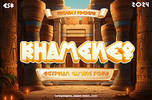 Khamenet - Egyptian Gaming Font