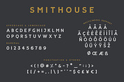 SMITHOUSE, a Font by SON OF THIRTEEN (Thumbnail 2 of 6)