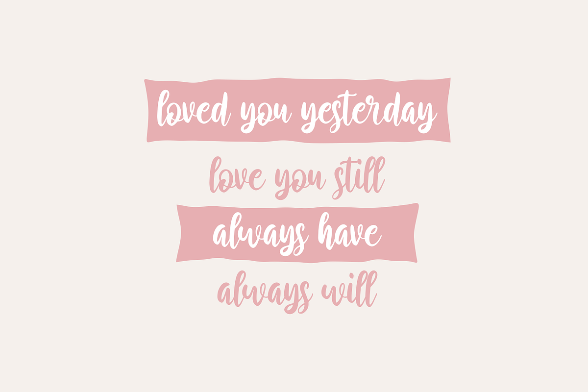 Rosetype, a Script Font by Forberas Club (Photo 3 of 7)
