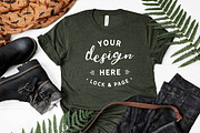 T-Shirt Mockup Bundle Bella Canvas, a Shirt Mockup by lock and page (Thumbnail 29 of 71)