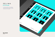 Selima, a Sans Serif Font by din-studio.com (Thumbnail 8 of 14)