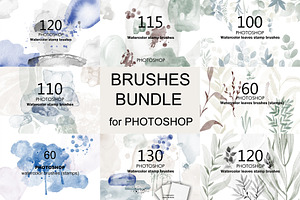 Brushes Bundle for Photoshop.